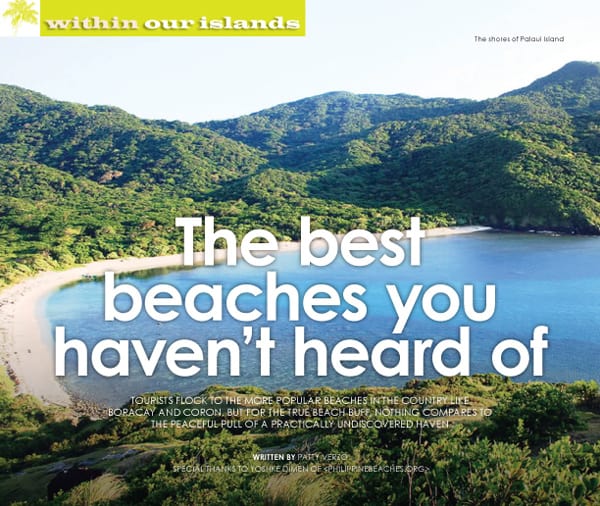The Best Beaches You Haven't Heard Of, La Isla Magazine  (consulting work only)