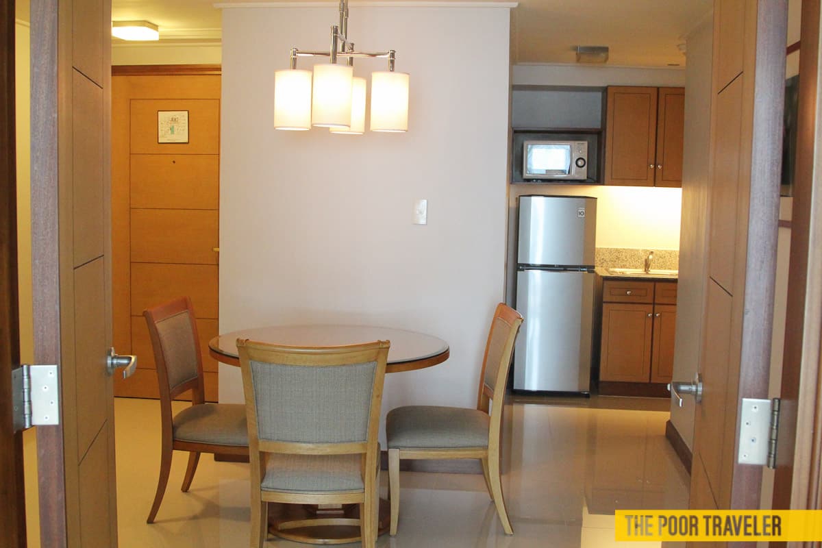 Kitchen and dining area.