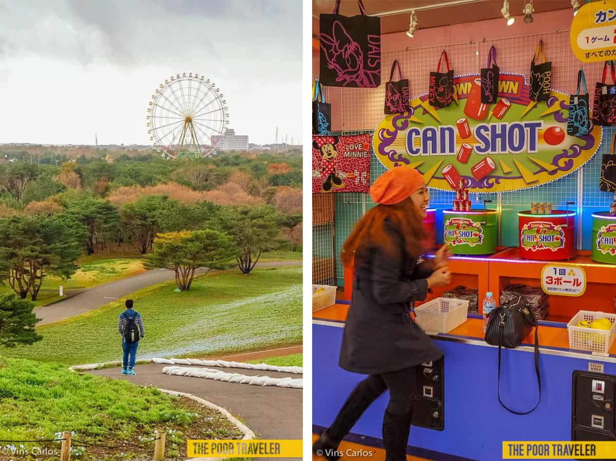 Aside from the flowers, visitors may enjoy other attractions including the Giant Ferris Wheel and an amusement center.