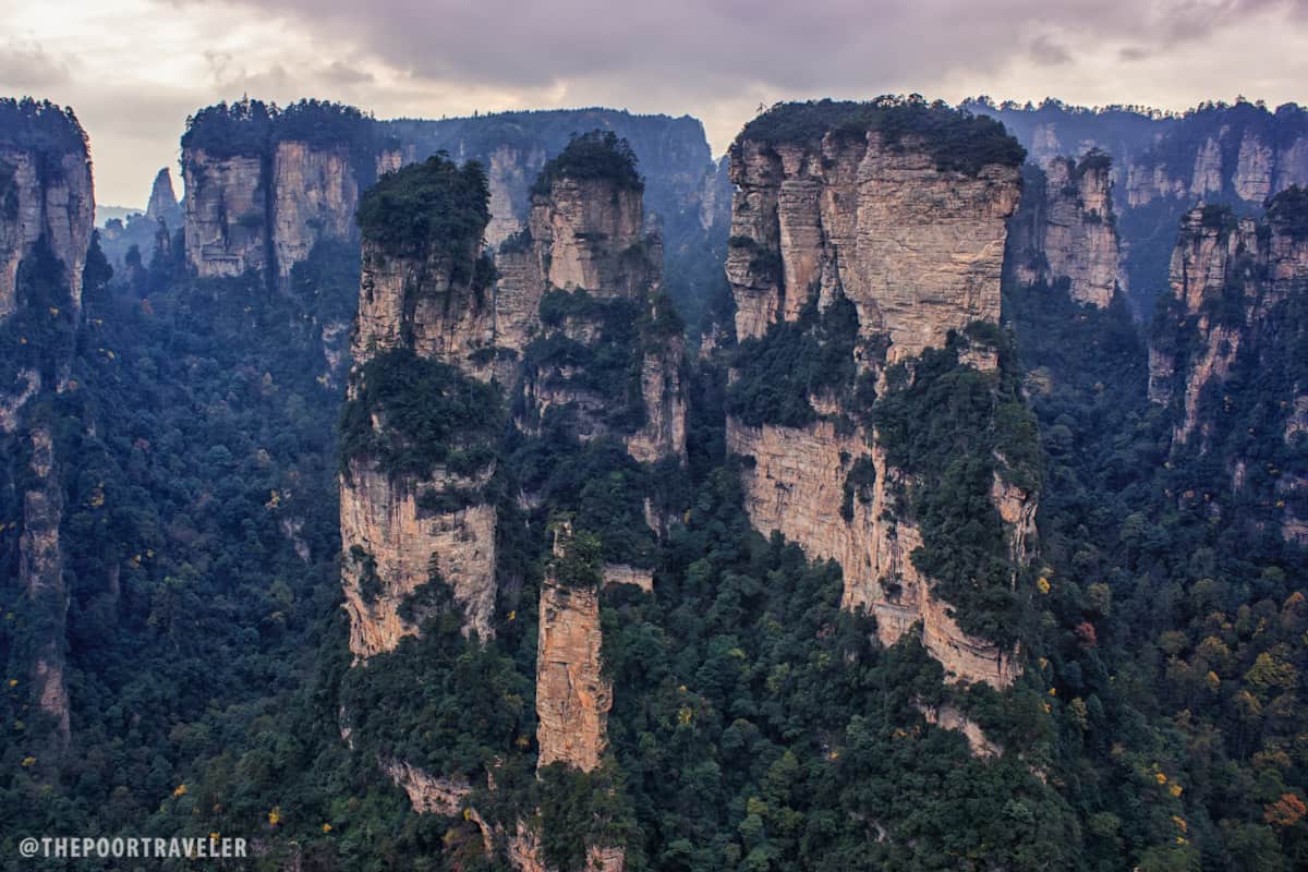 They look like fingers (or claws) of a stone giant!