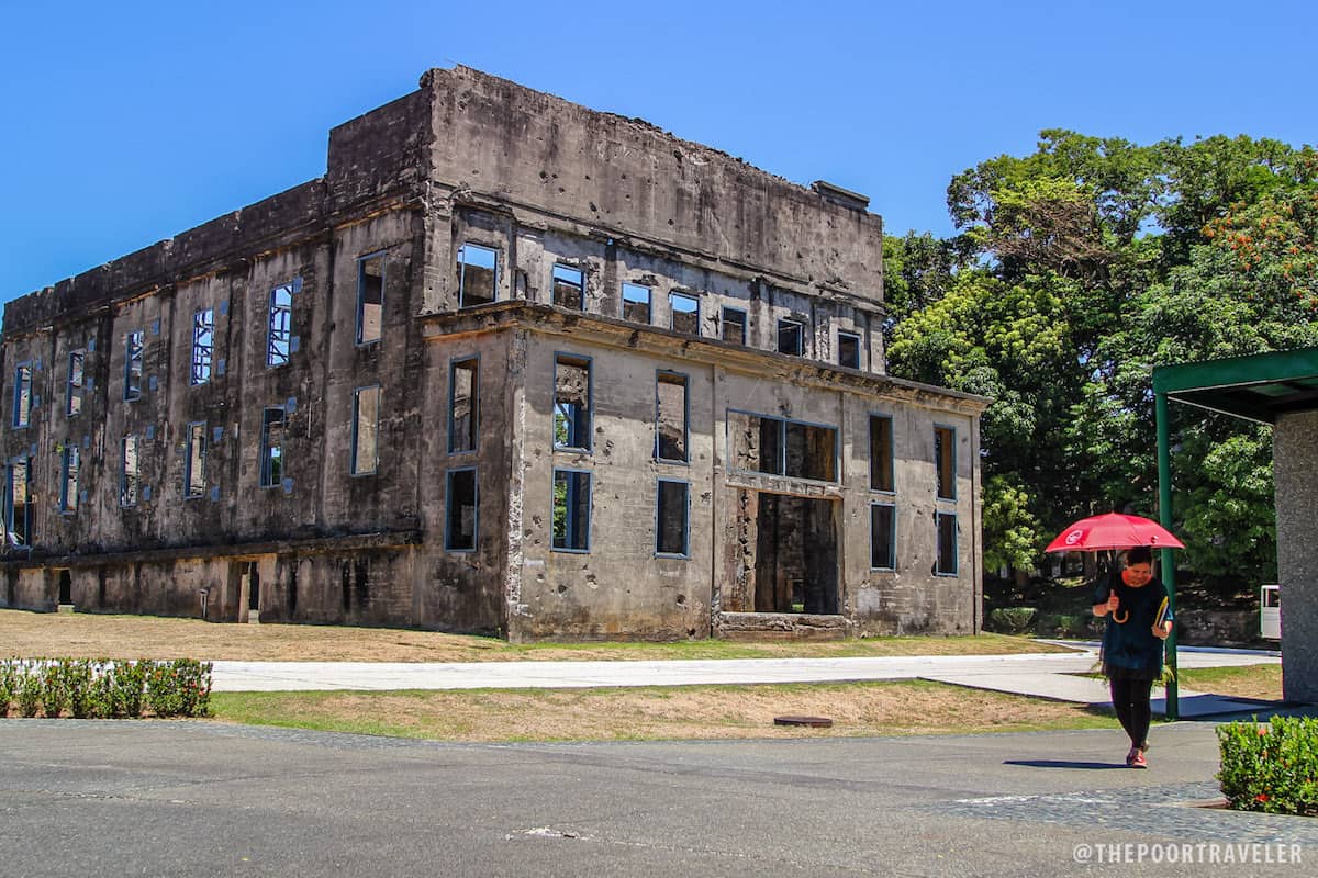 The back of Cine Corregidor building.