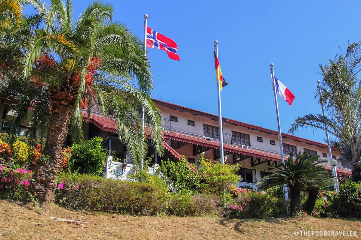 Corregidor Hotel. This is where you'll have your lunch.