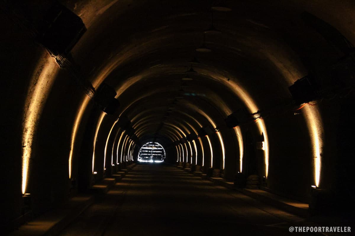 The Lights and Sounds show happens at the main tunnel of Malinta.