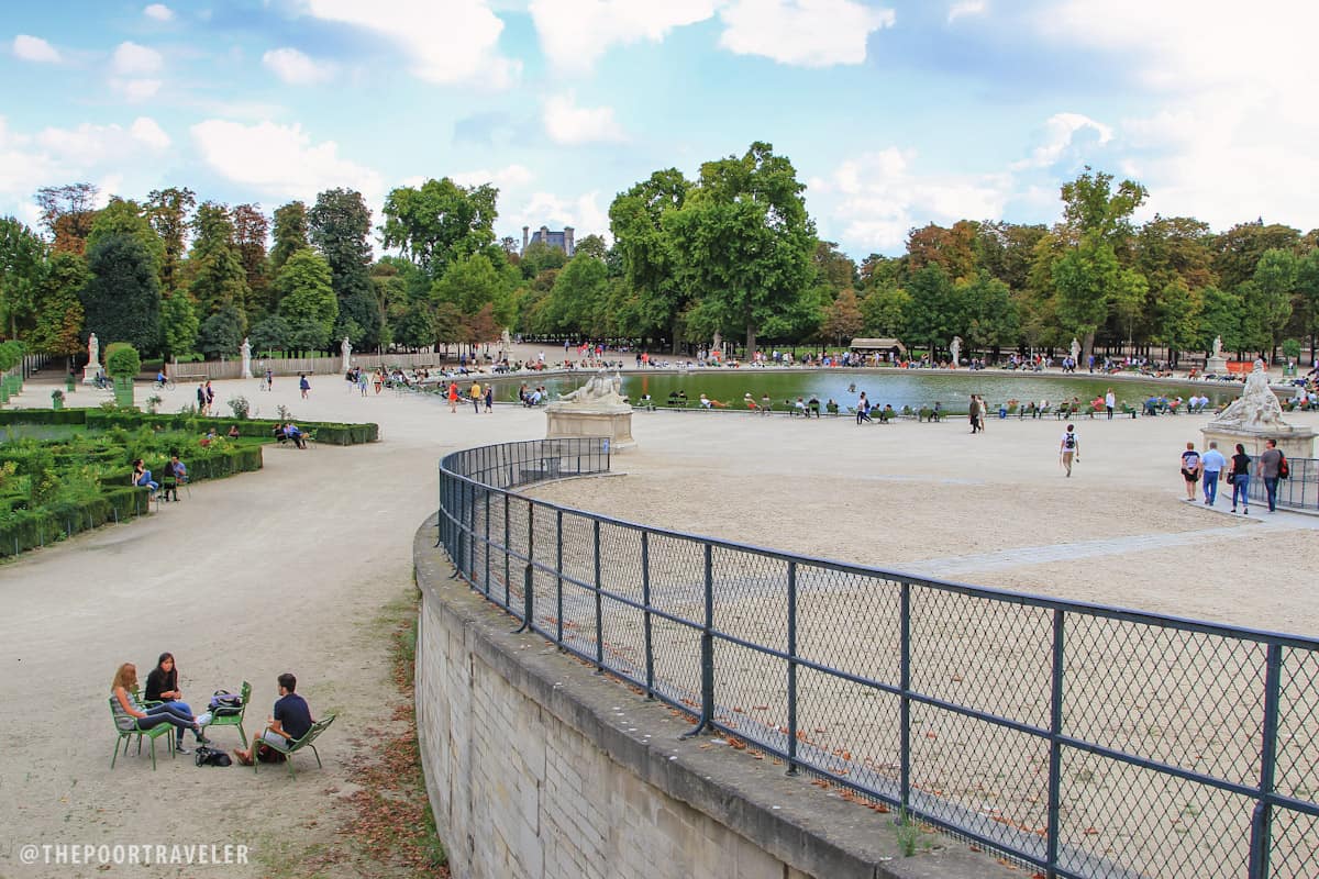 Octagonal Basin of the Tuileries Garden