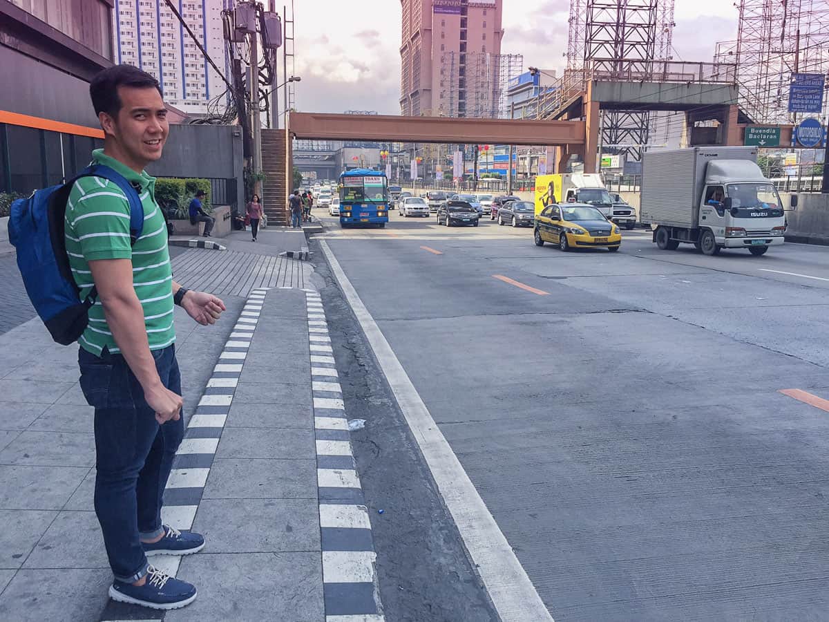 Commuting in Manila