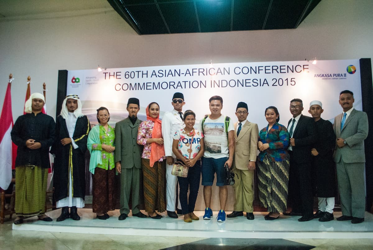 60th Asian African Conference Commemoration in Bangung, Indonesia