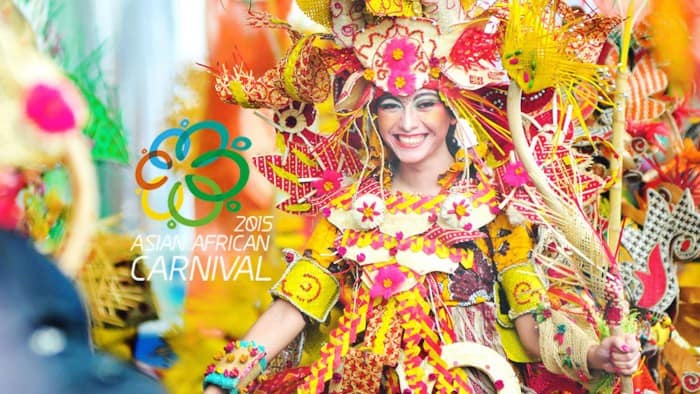 Asian African Carnival 2015 in Bandung, Indonesia