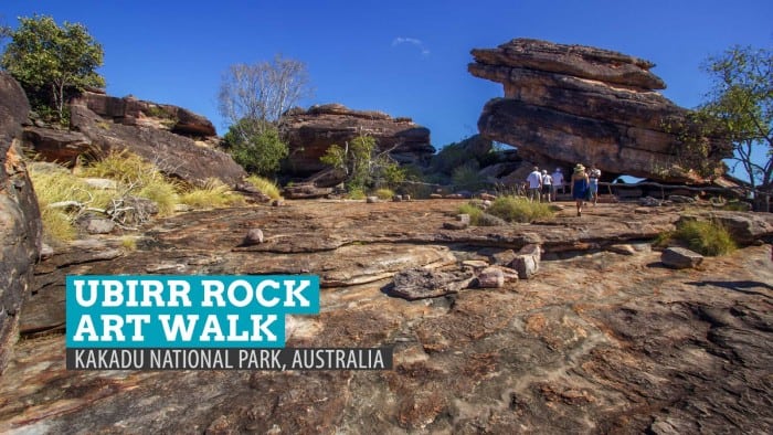 Ubirr Rock Art Walk in Kakadu National Park, Australia