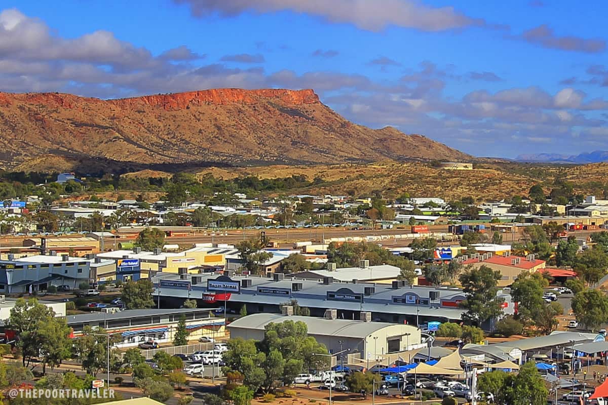 View from ANZAC Hill Lookout