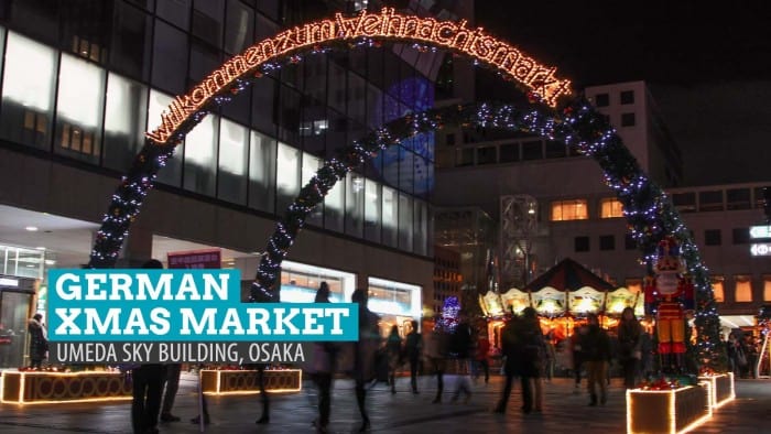 German Christmas Market at Umeda Sky Building, Osaka