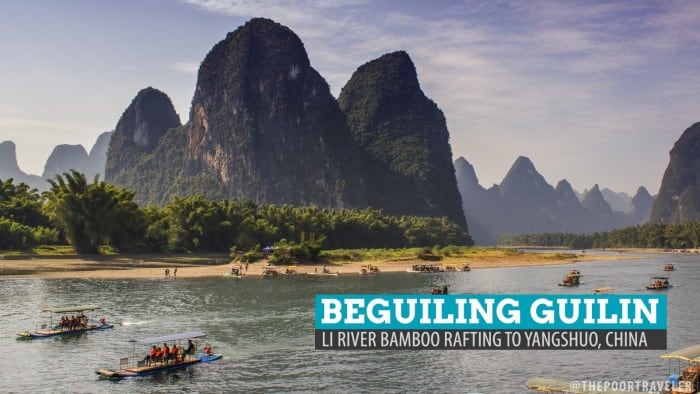 Beguiling Guilin: Li River Bamboo Rafting to Yangshuo, China
