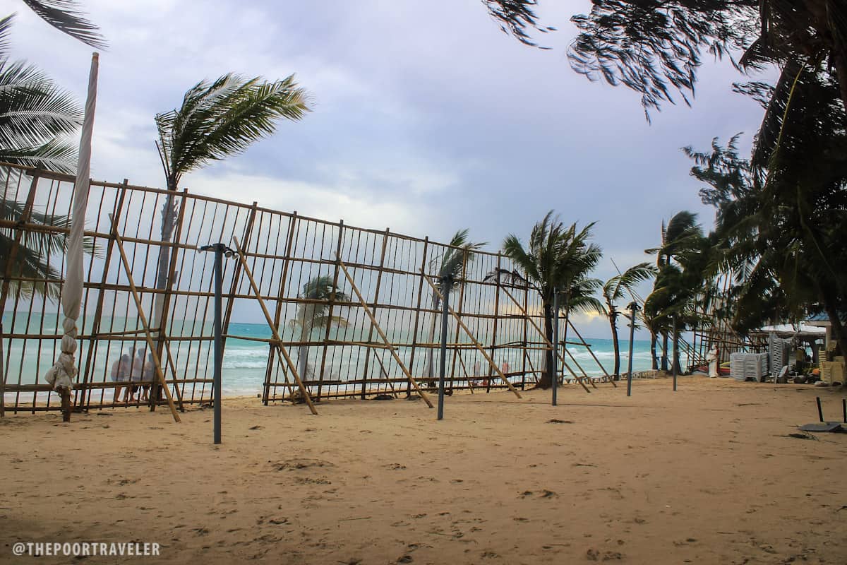 Boracay blew me away almost literally that day.