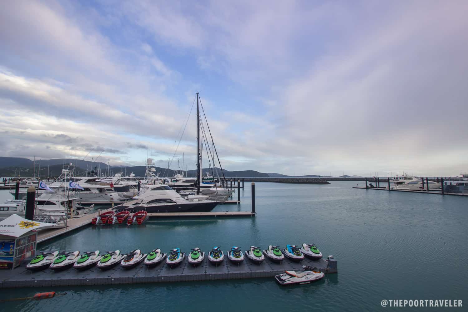 A calming view of Abell Point Marina South