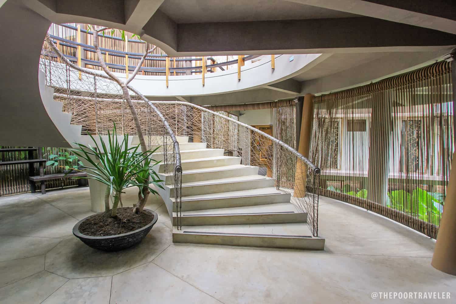 Stairs to the Reception from Ground Floor