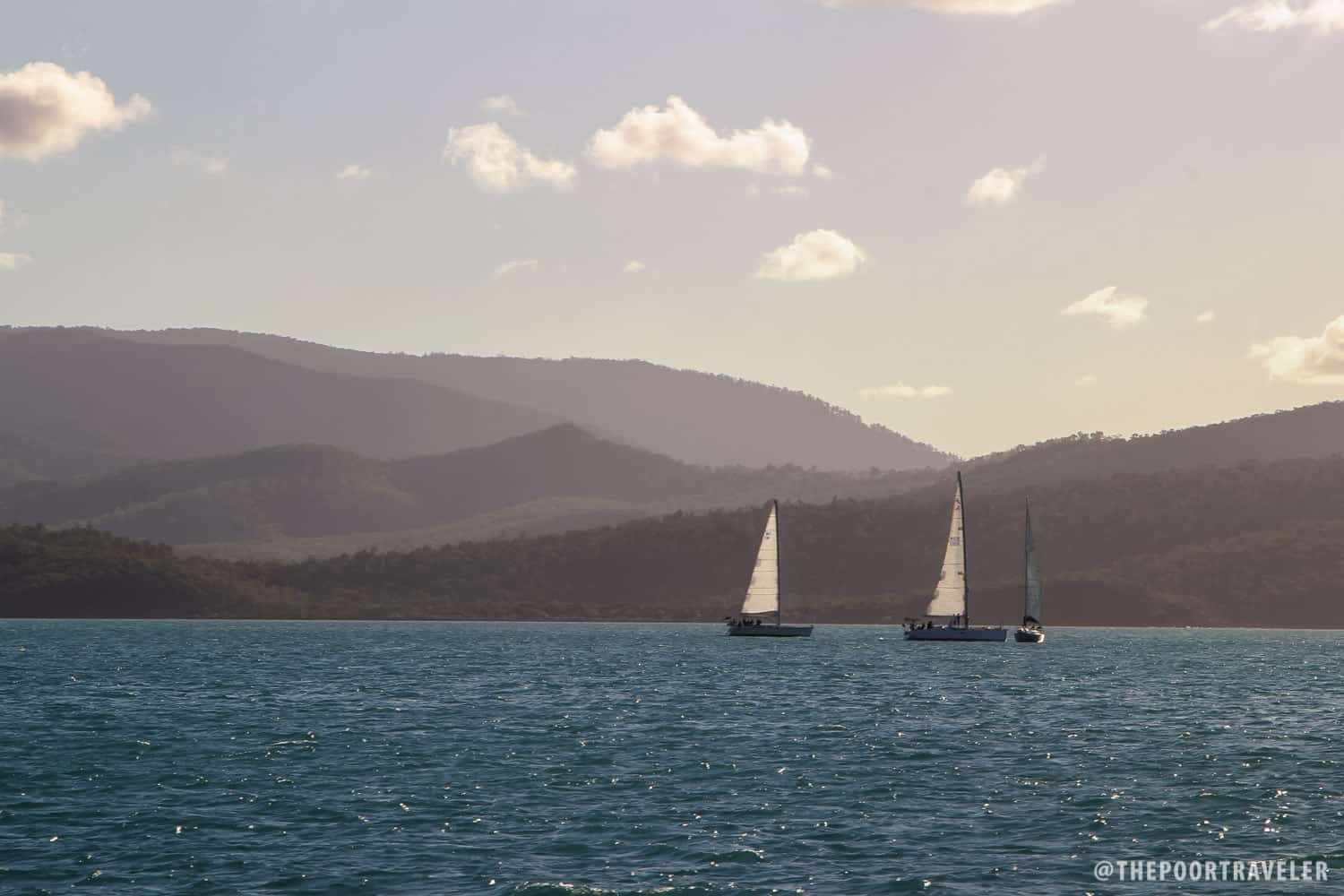 المراكب الشراعية الأخرى حول Whitsundays
