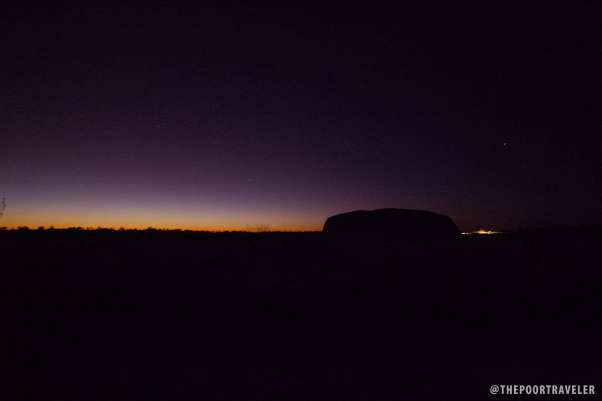 Dawn at Uluru