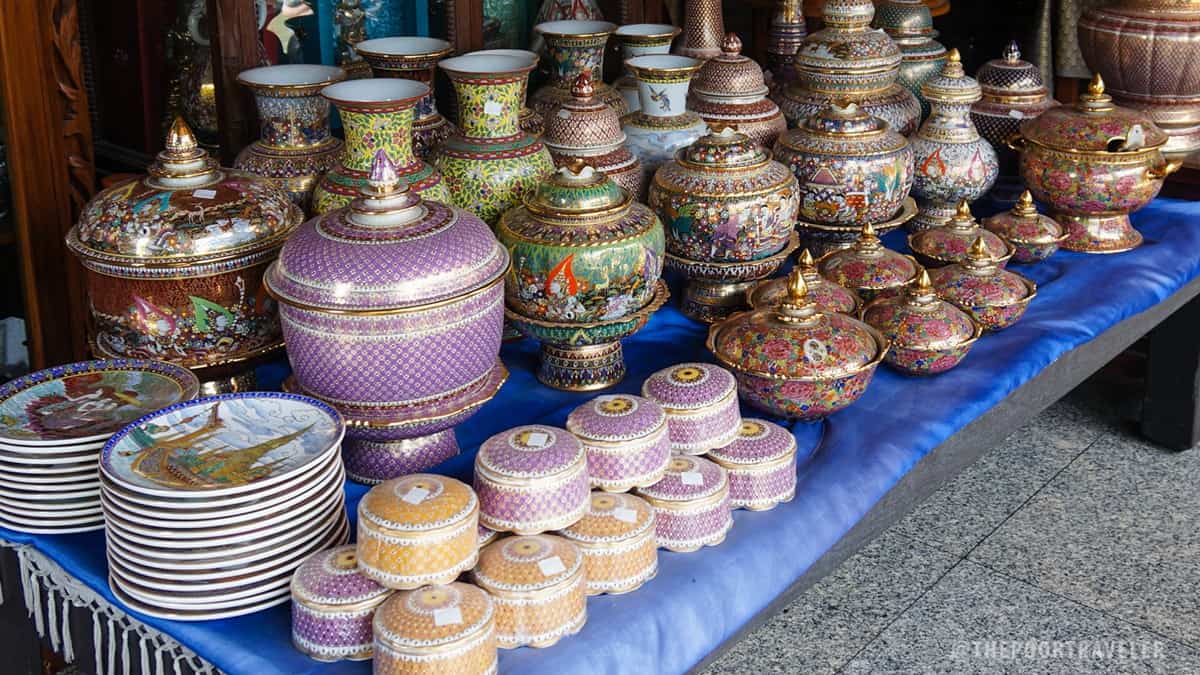 Benjarong "Five Colors" Porcelain Village