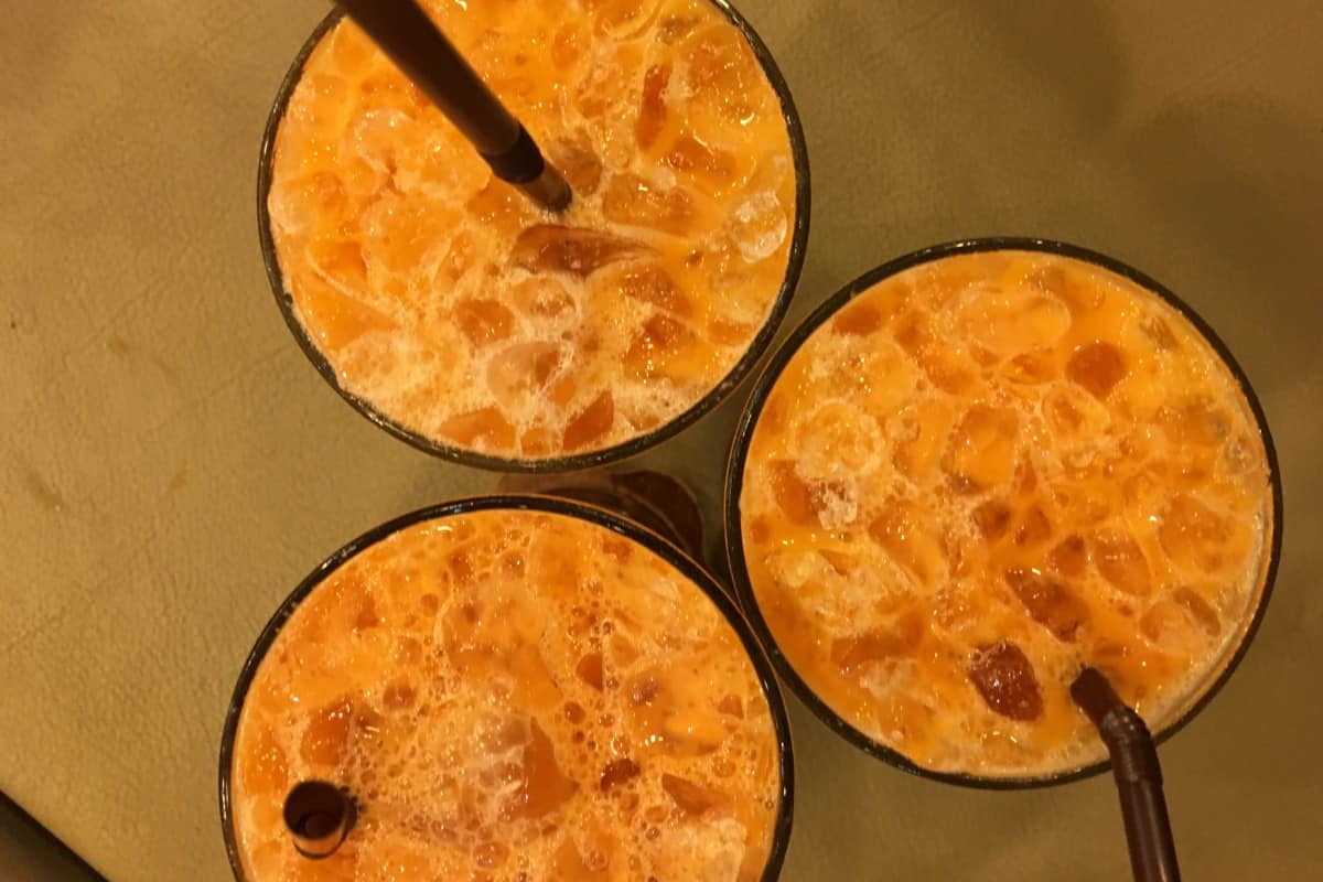 Krua Apsorn Iced Milk Tea Krua Apsorn Iced Milk Tea
