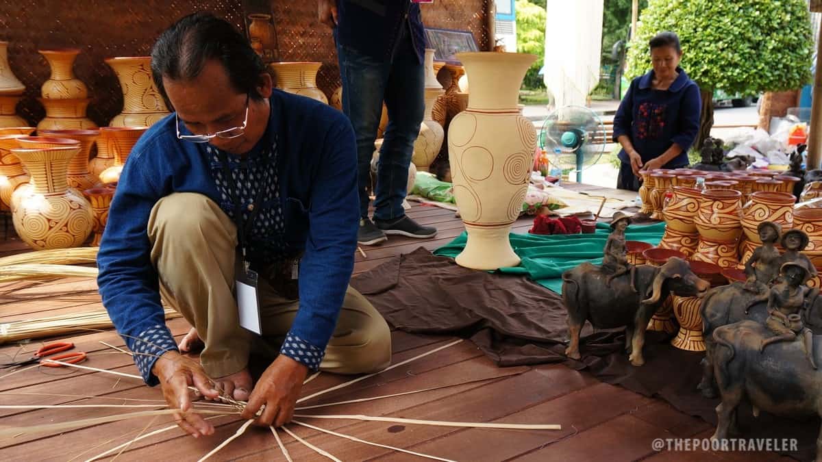 Thailand Tourism Festival 2016 - Basket Making