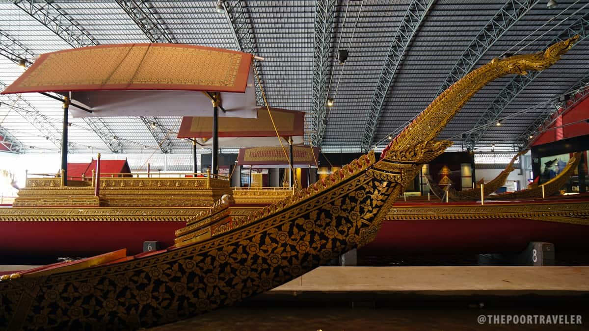 Narai Song Suban HM Rama IX and  Suphannahong barges.