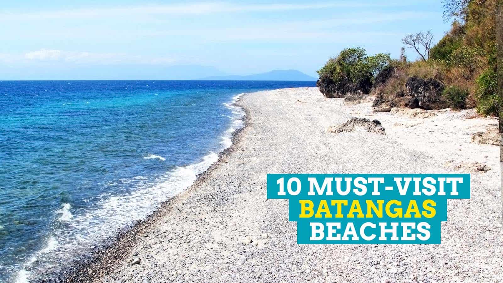 13 Must Visit Beaches In Batangas Philippines The Poor