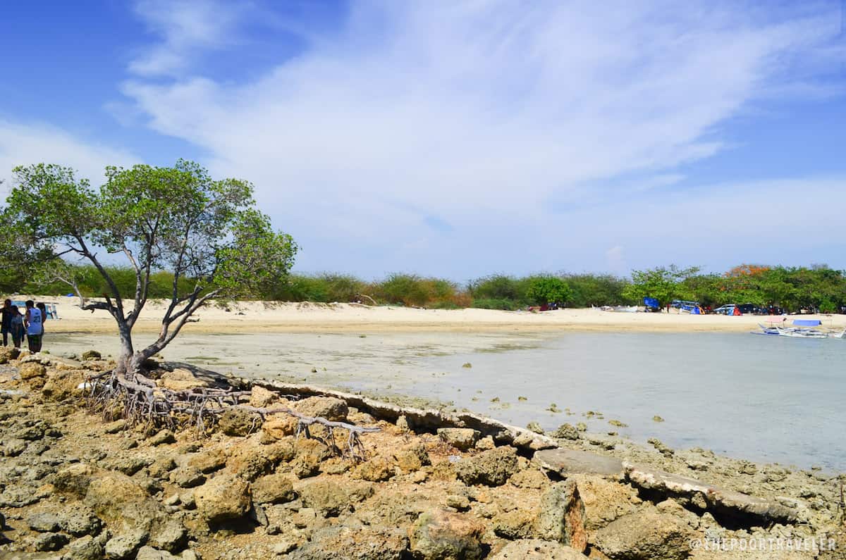 The main stretch at Burot Beach