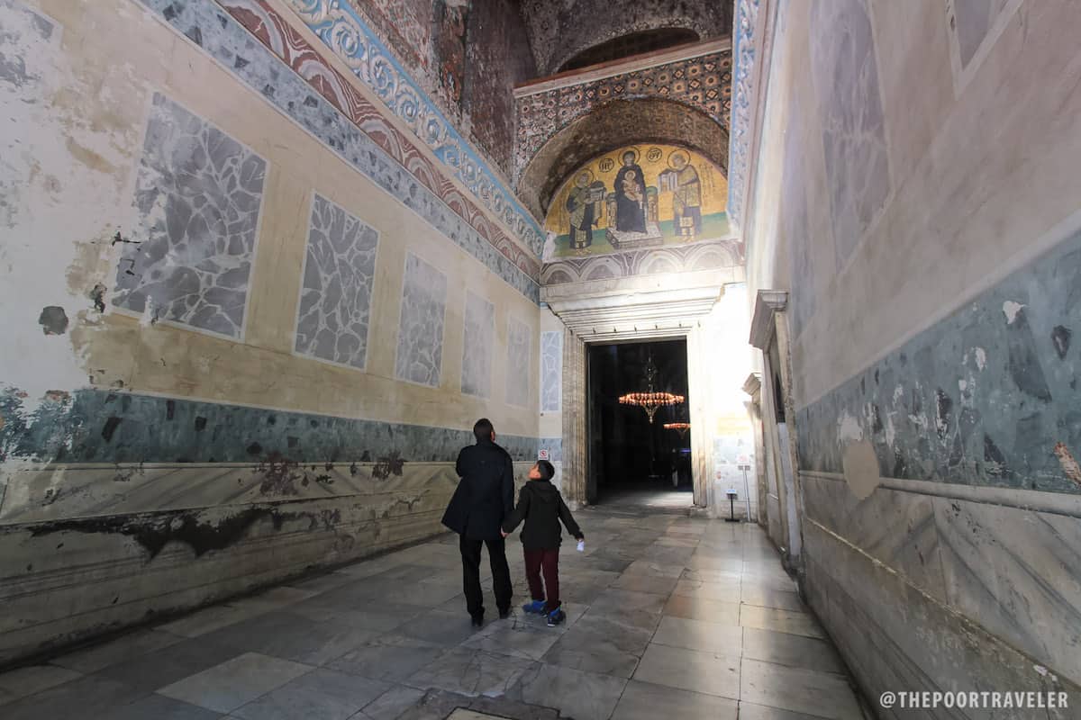 Inside Hagia Sophia