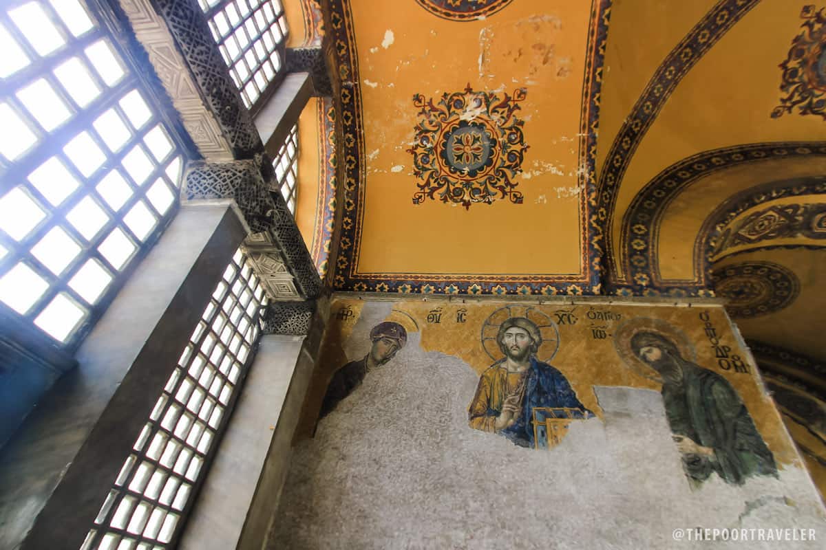 Inside Hagia Sophia