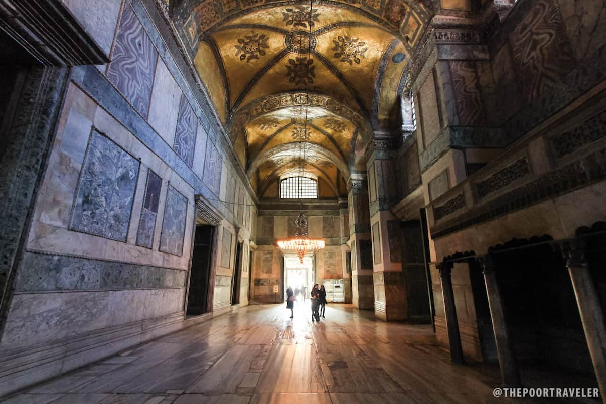 Inside Hagia Sophia