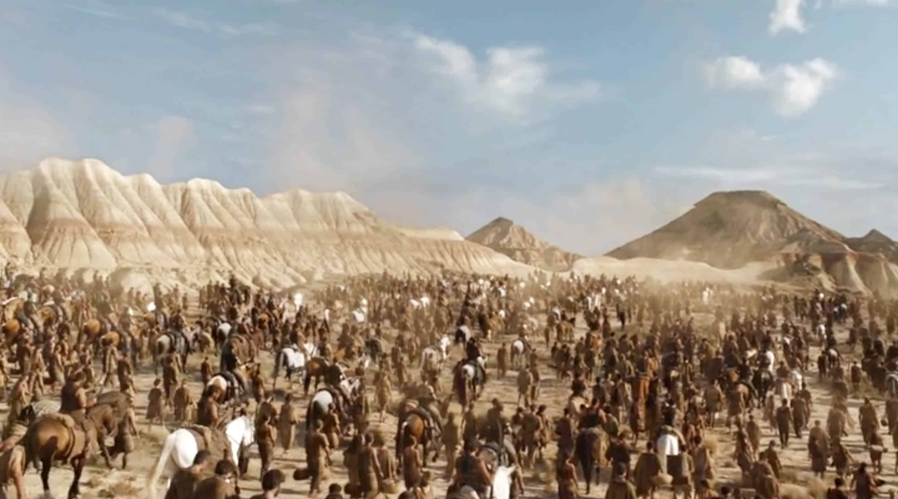 Bardenas Reales in Game of Thrones