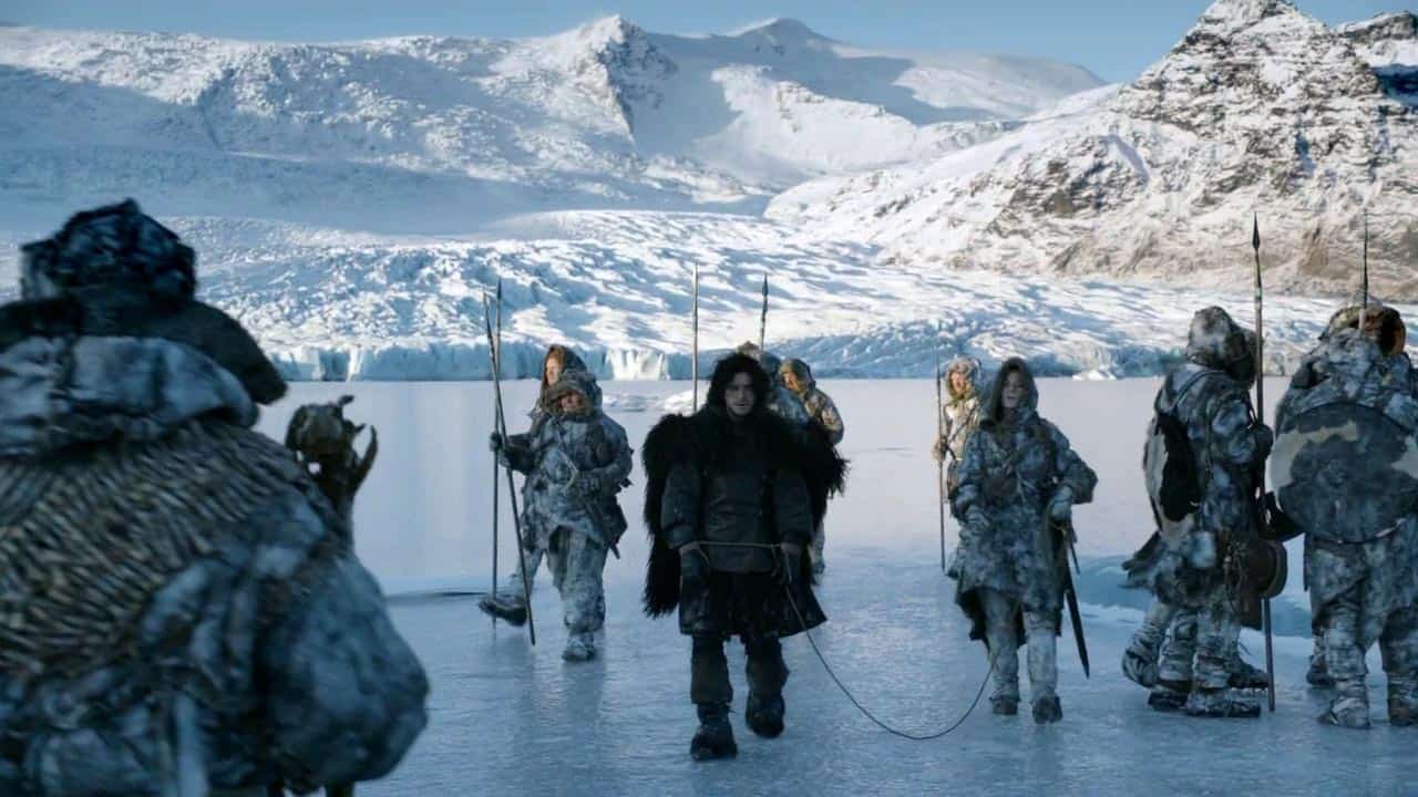 Iceland as Wildling and White Walker territory