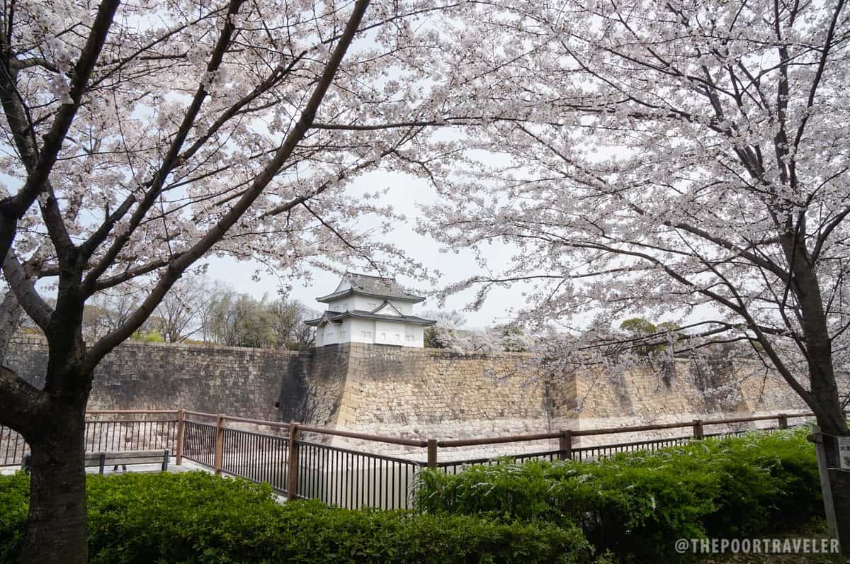 At Osaka Castle