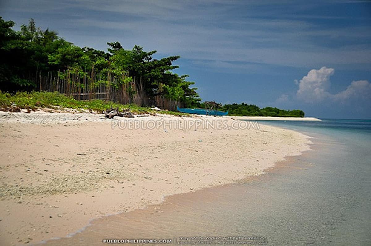 Pink Beach in Zamboanga, Philippines