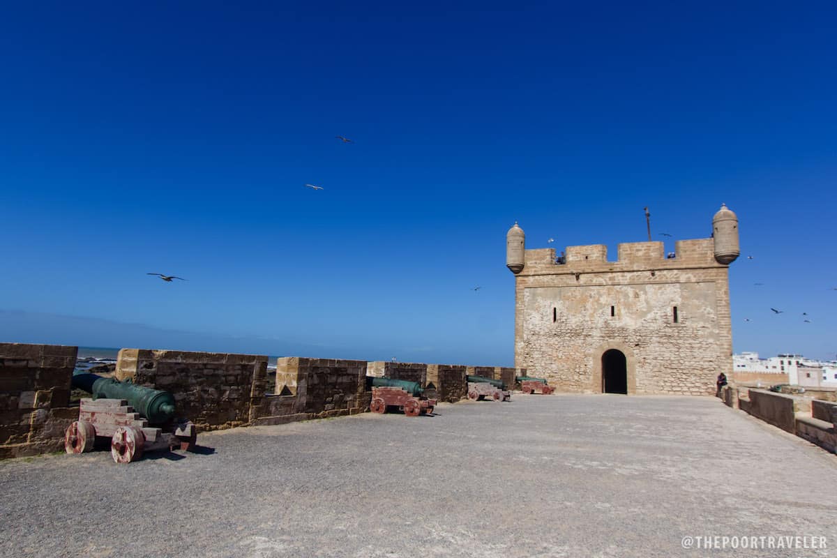 Skala du Port and the cannons