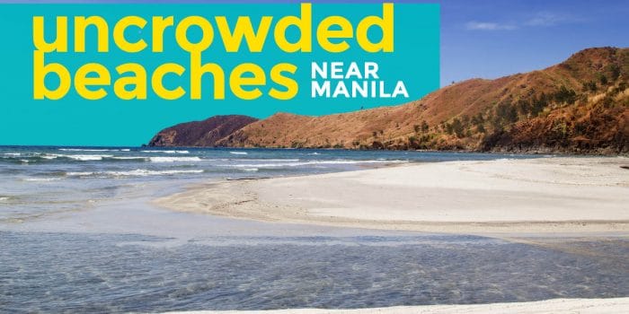 BEACHES NEAR MANILA: 10 Uncrowded Weekend Getaways