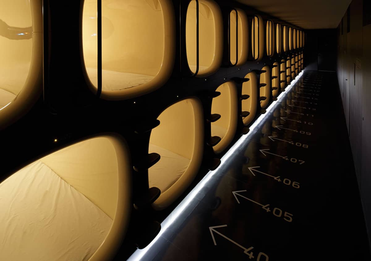 Photo courtesy of 9 Hours Capsule Hotel