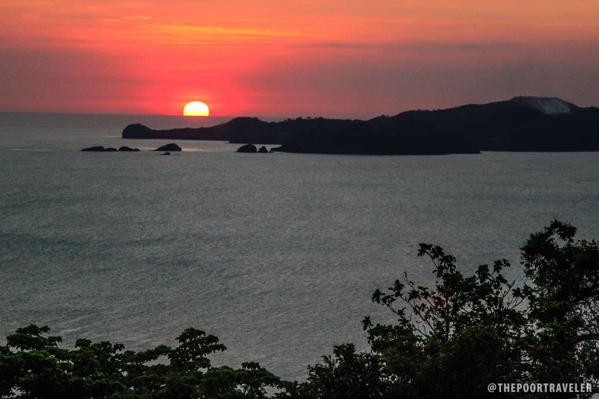 Sunset from Battery Grubbs