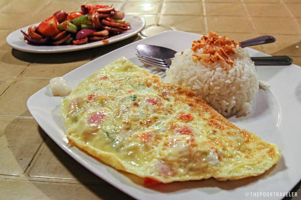 Onion Tomato Omelet