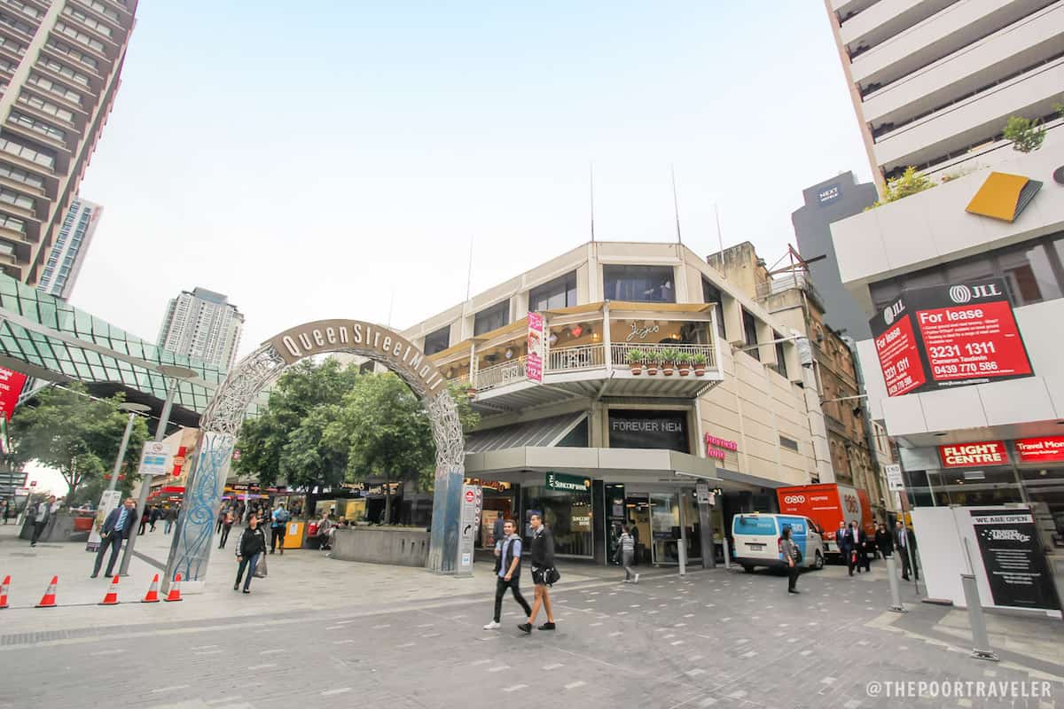 Queen Street Mall Entrance