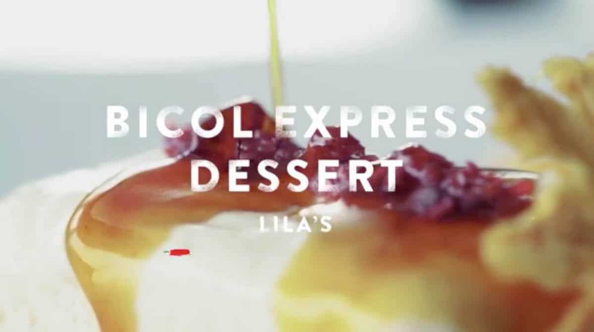 Bicol Express Dessert