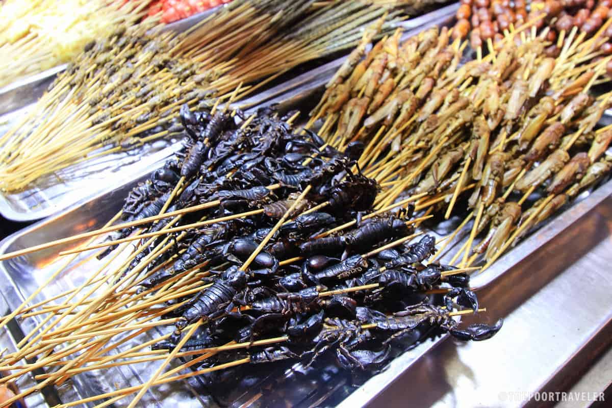 Scorpions on Stick. Who wants to try?