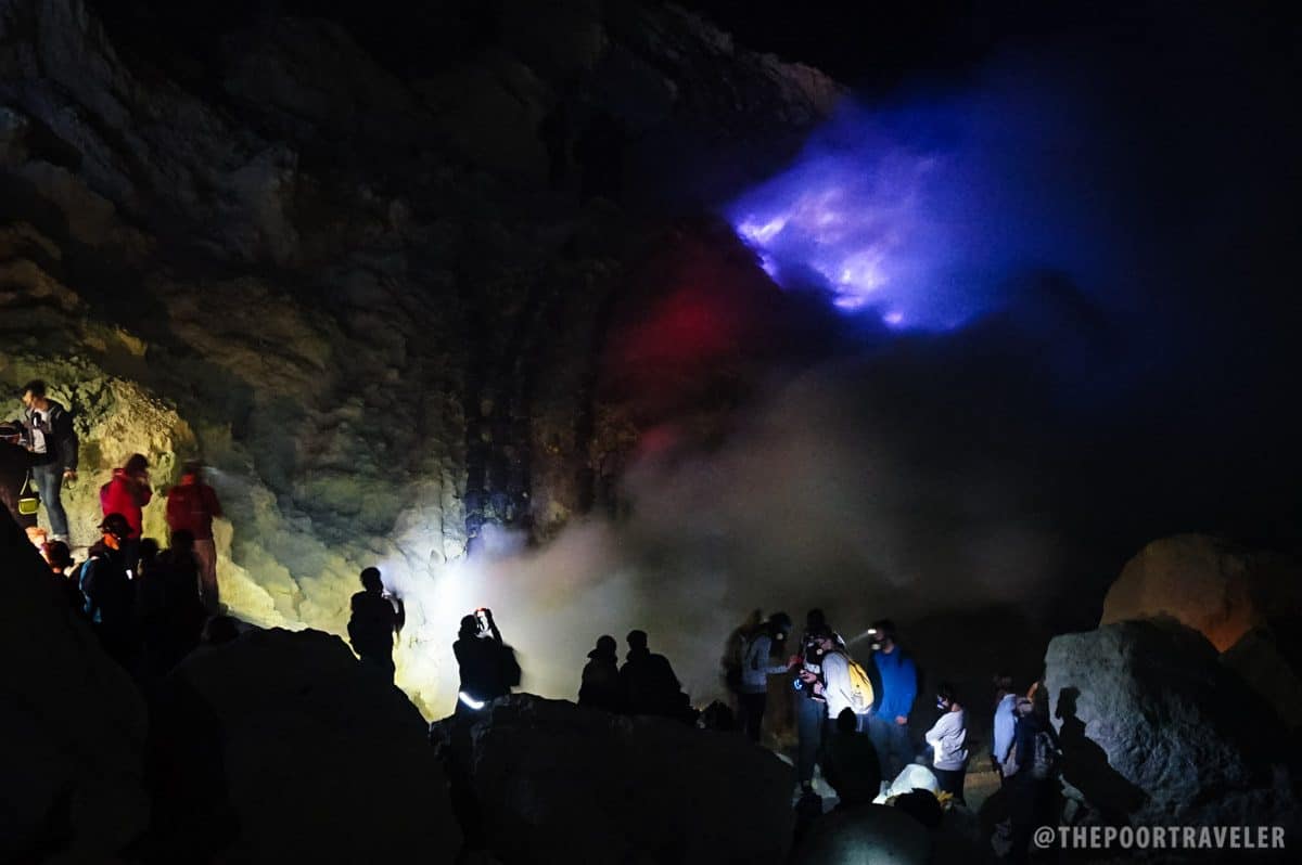 Kawah Ijen Blue Flame