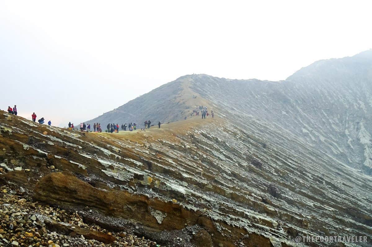 Kawah Ijen Crater Mount - Morning View