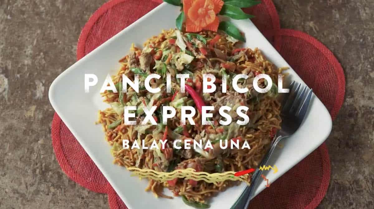 Pancit Bicol Express