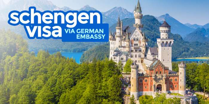 SCHENGEN VISA via GERMAN EMBASSY: Requirements & How to Apply