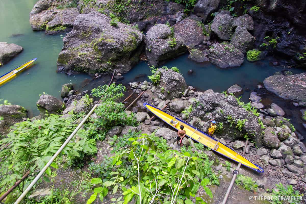 Boat at Cavinti Falls