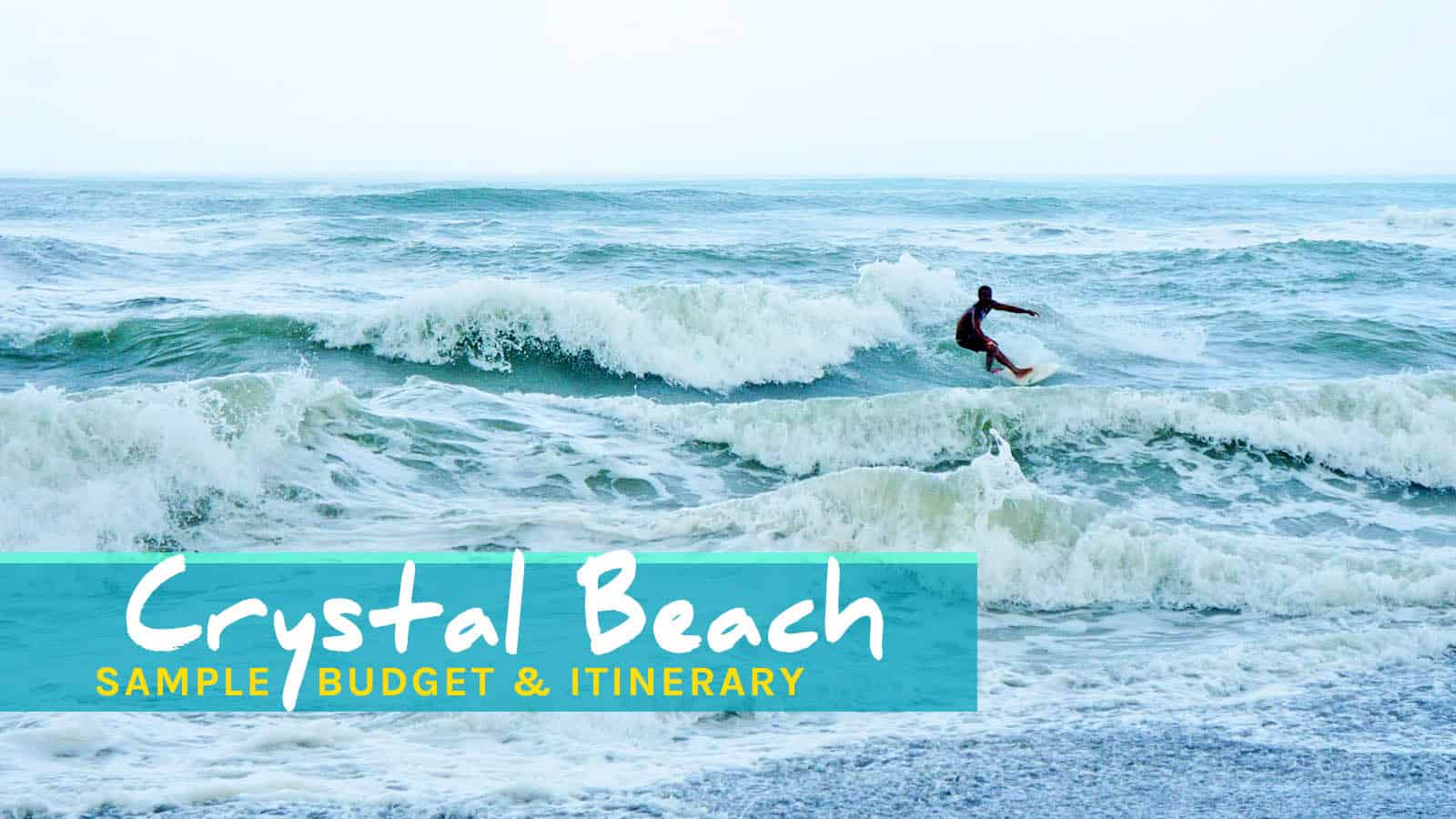 Crystal Beach Resort and Anawangin Cove, Zambales: Our 