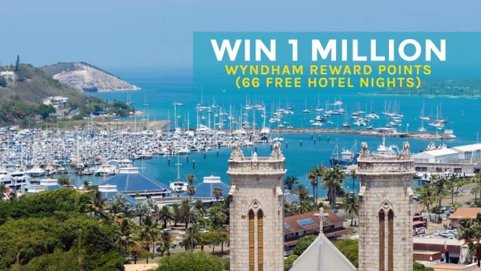 PROMO ALERT! Win 1 Million Wyndham Reward Points (66 Free Nights)!