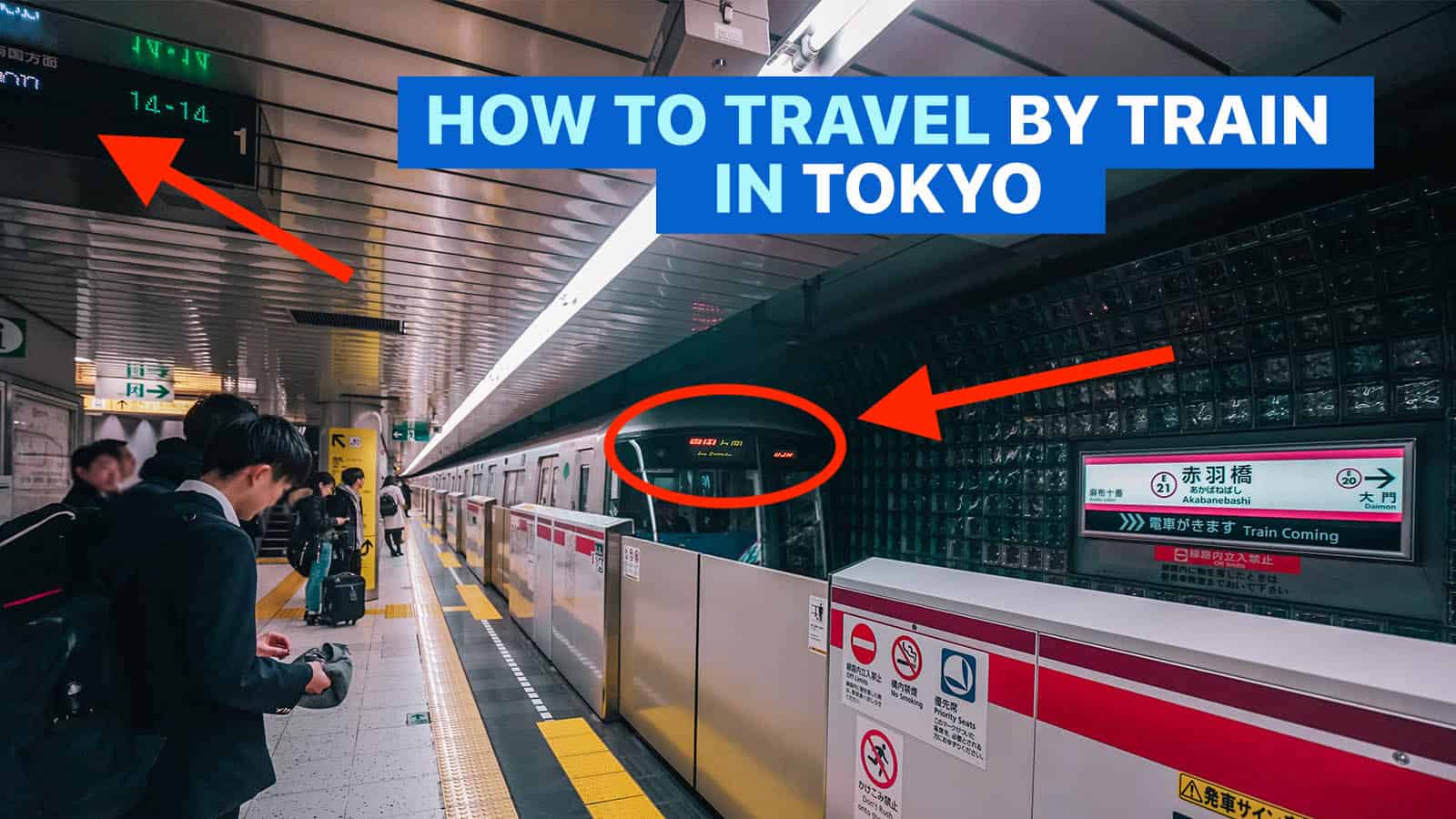 HOW TO GET AROUND TOKYO BY TRAIN: Guide for First Timers