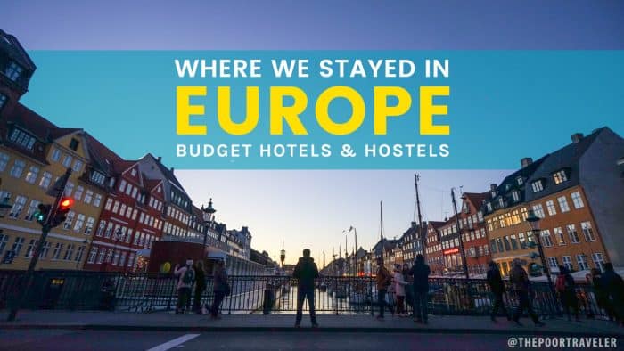 WHERE TO STAY IN EUROPE: Budget Hotel and Hostel Reviews